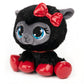 GUND P.Lushes Designer Fashion Pets Special-Edition Ba-Bah Noir Llama Premium Stuffed Animal, Black and Red, 6”