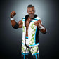 Mattel WWE Elite Action Figure & Accessories, Series #113 6-inch Collectible 6-inch Collectible Kofi Kingston with 25 Articulation Points & Swappable