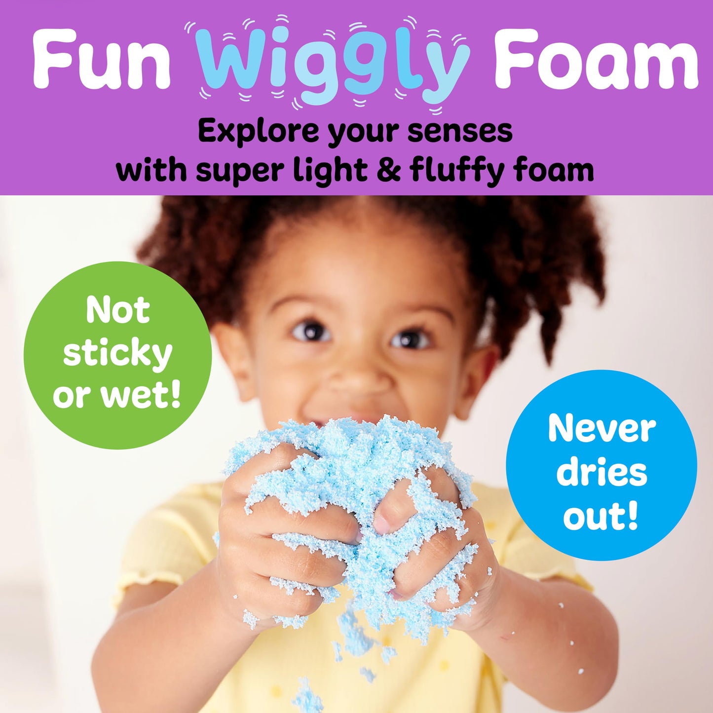 Creativity for Kids Sensory Bin: Axolotl | Hands-On Activity with Wiggly Foam, Figures & Tools | Encourages Fine Motor Skills, Creativity & Calm (Ages