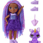Rainbow High Littles - Indigo Bailey, Purple 5.5" Posable Small Doll with Purse, Magical Pet Fox, Girls Toy Gift, Kids Ages 4-12 Years