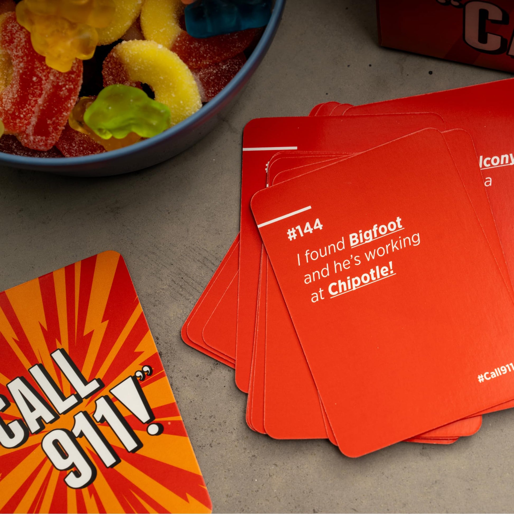 DSS Games Call 911! A Family Card Game of Unexpected Emergencies | Ages 12+