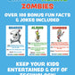 TheGag Sharks Aliens Zombies: Fun Card Game for Kids Played Like Rock Paper Scissors War for Family Game Night Gift Giving Stocking Stuffer