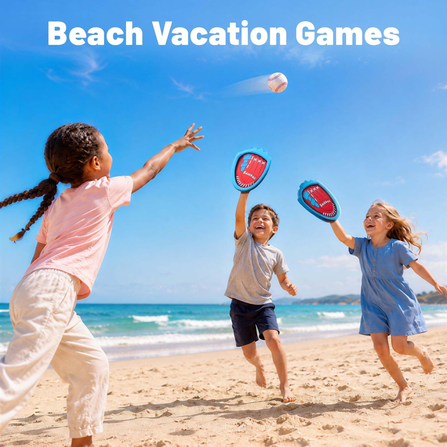 iPlay, iLearn Baseball Toss and Catch Ball Outdoor Game for Kids Age 3-5