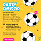 Big Dot of Happiness GOAAAL! - Soccer - Decorations DIY Baby Shower or Birthday Large Party Essentials - Set of 20