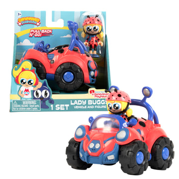 Genevieve's Playhouse Laddy Buggy Vehicle, YouTube Learning Channel, Educational Content, Official Genevieve's Playhouse Merch