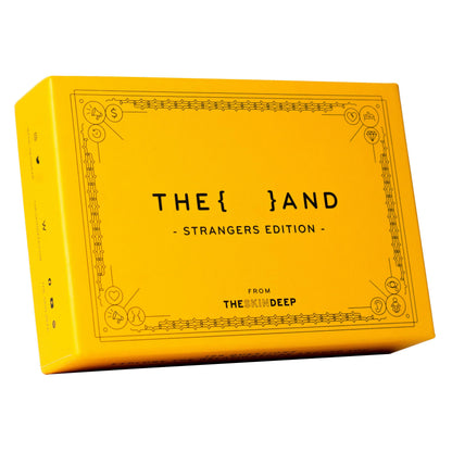 {THE AND} Strangers Edition - Conversation Starter Card Game - Fun Getting to Know You Game - Ice Breakers to Reduce The Space Between You