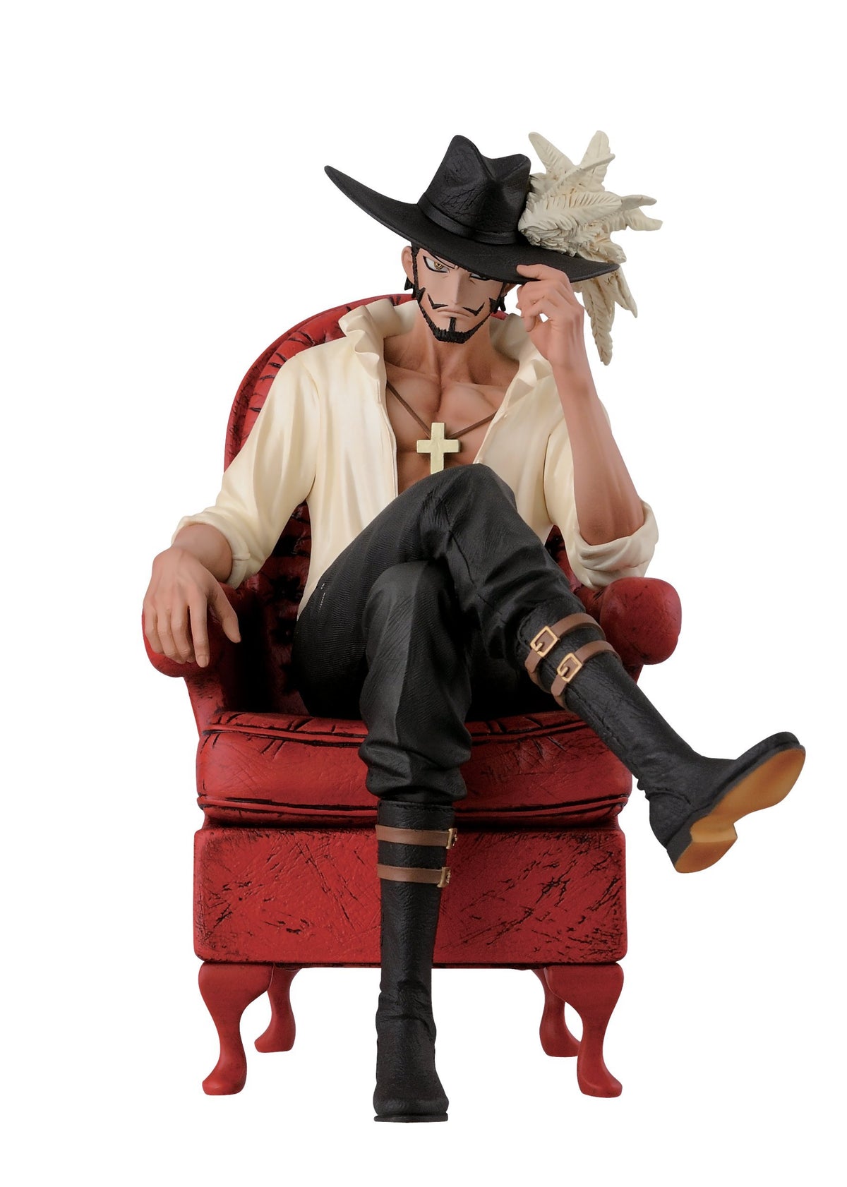 Banpresto One Piece 5.5-Inch Mihawk Creator x Creator Series Figure, Dracule.Mihawk