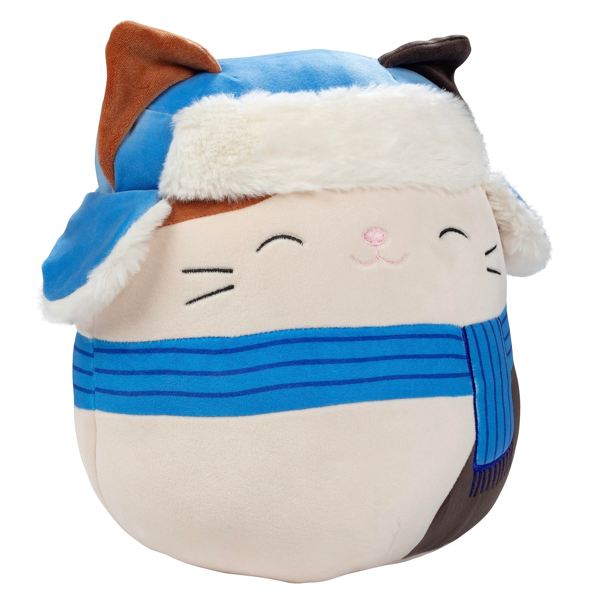 Squishmallows Original 10-Inch Cam The Cat - Official Jazwares Plush - Collectible Soft & Squishy Kitty Stuffed Animal Toy - Gift for Kids, Girls