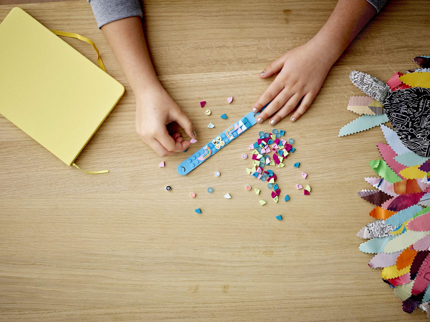 Lego DOTS Extra DOTS - Series 1 41908 DIY Craft, A Fun add-on Tile Set for Kids who Like Arts-and-Crafts Play and Decorating Jewelry or Room décor and