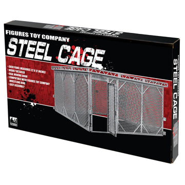Figures Toy Company Steel Cage Playset Wrestling Rings