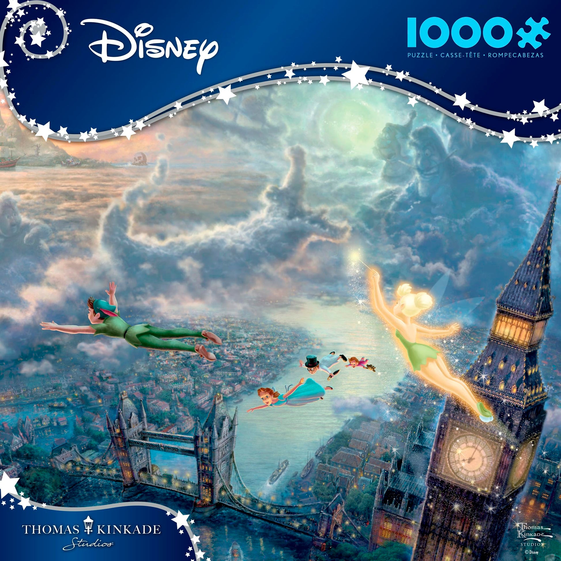 Ceaco - Thomas Kinkade Disney Dreams - 1000 Piece Jigsaw Puzzle for Adults