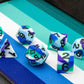 FanRoll 16mm Pride Sharp Edge Silicone Rubber Poly Dice Set: Gay Men