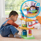 Playskool Weebles My Smart House - Weeble Wobble Preschool Toy for Toddlers Smart Speaker with Sounds + Songs 3 Floors of Imaginative Play for Ages 12