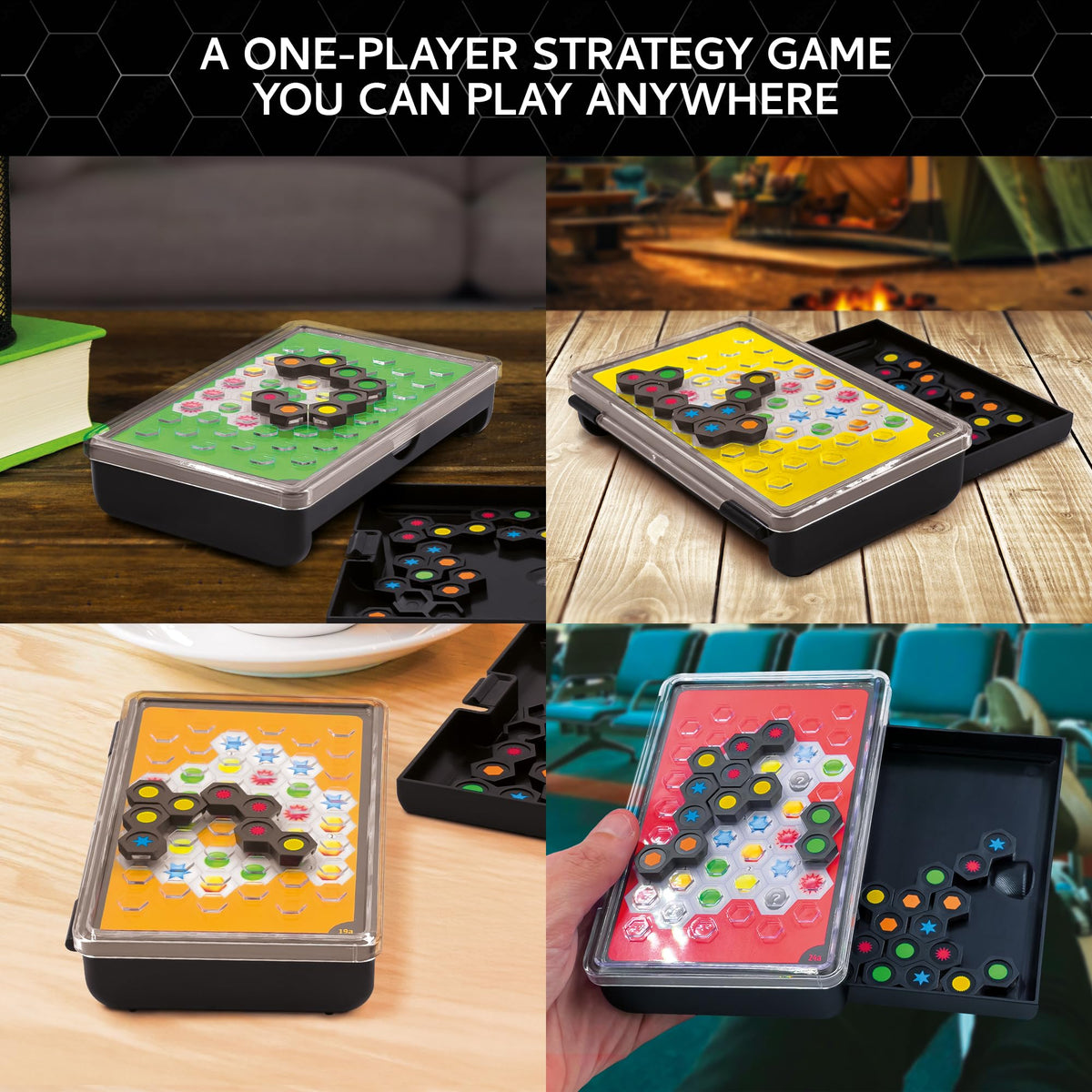 Kosmos Ingenious: Single-Player Travel Edition | Brain Puzzle Game