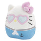 Squishmallows Original 8-Inch Hello Kitty Heart Glasses Plush - Official Jazwares Sanrio Plush - Collectible Soft Squishy Stuffed Animal Toy - Gift