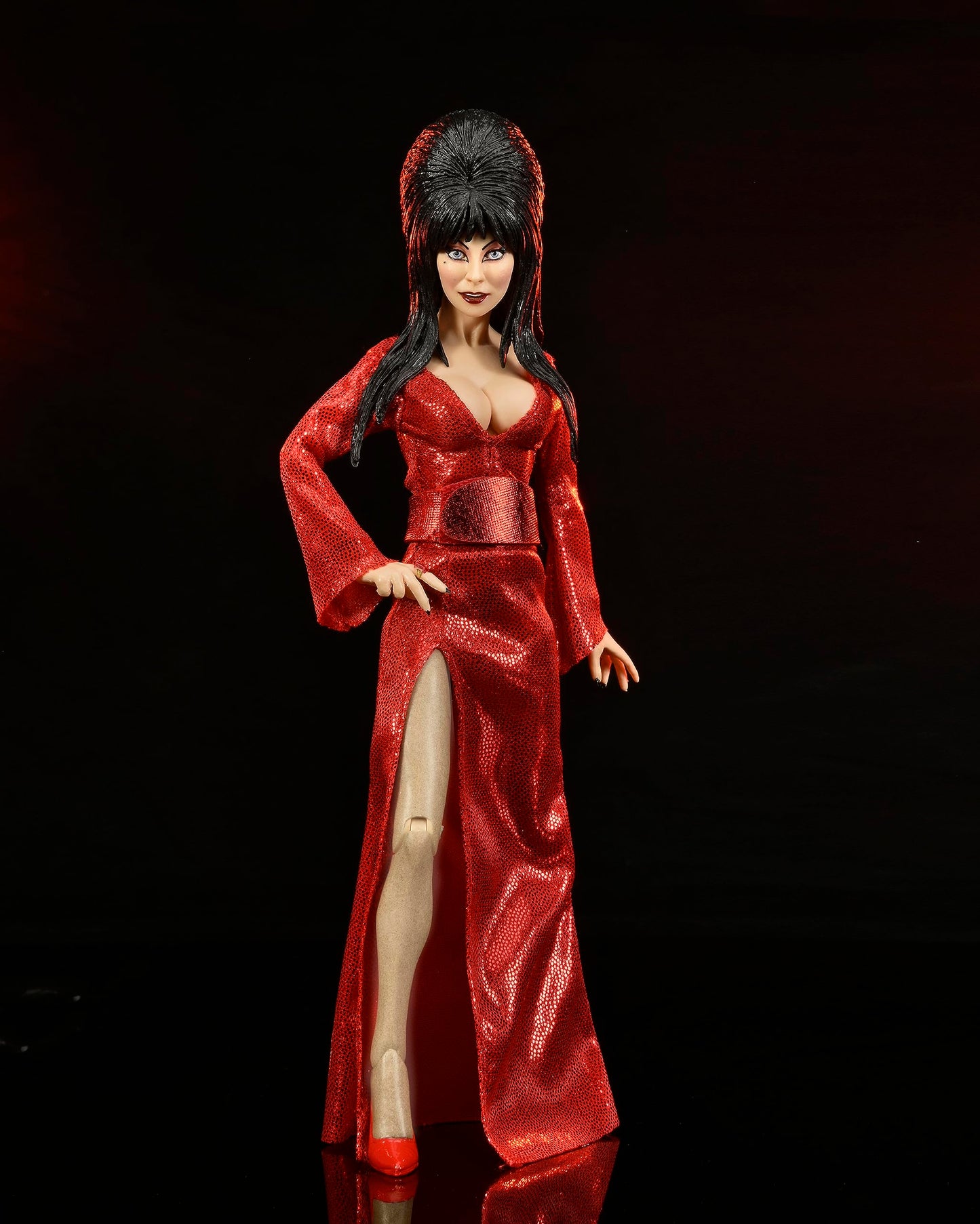 NECA - Elvira - 8” Clothed Action Figure - “Red, Fright, and Boo”