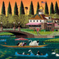 Buffalo Games - Charles Wysocki Pleasant - 1000 Piece Puzzle for Adults
