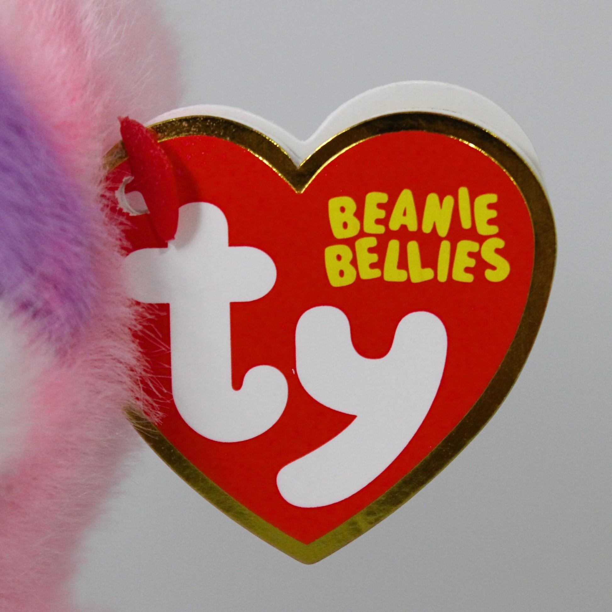 Ty Beanie Bellies Tart The Pink Valentine Sloth - 6"