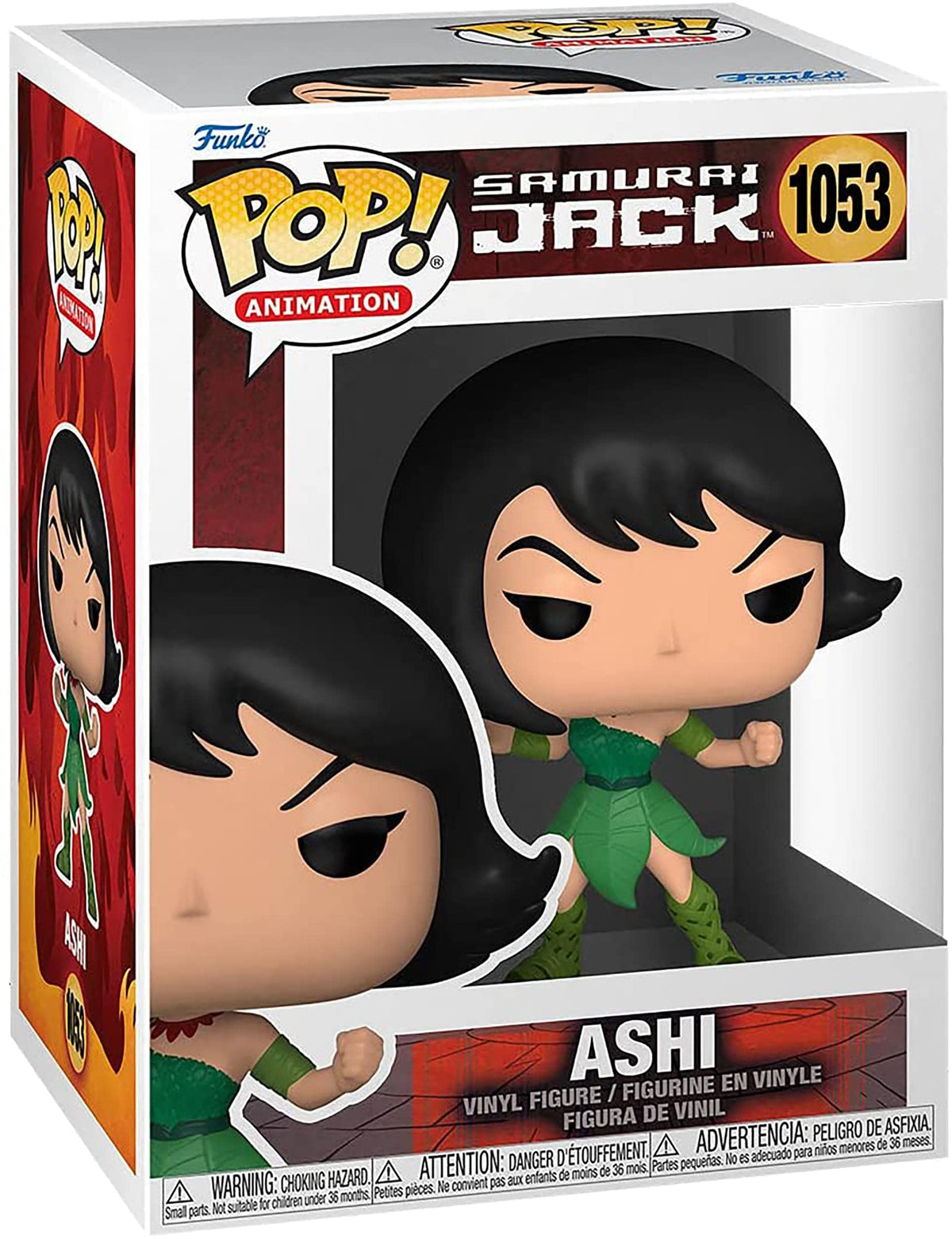 Funko Pop! Animation: Samurai Jack - Ashi, Multicolor