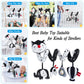 FATI Car Seat Toys for Babies 0-6 Months, Black and White High Contrast Baby Spiral Carseat Toy for Infant 0-3, 3-6 Newborn, Stroller Toys for 0 3 6 9