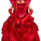 Mattel Disney Descendants: The Rise of Red - Queen of Hearts Fashion Doll with Movie-Inspired Royal Gown & Accessories, Includes Doll Stand
