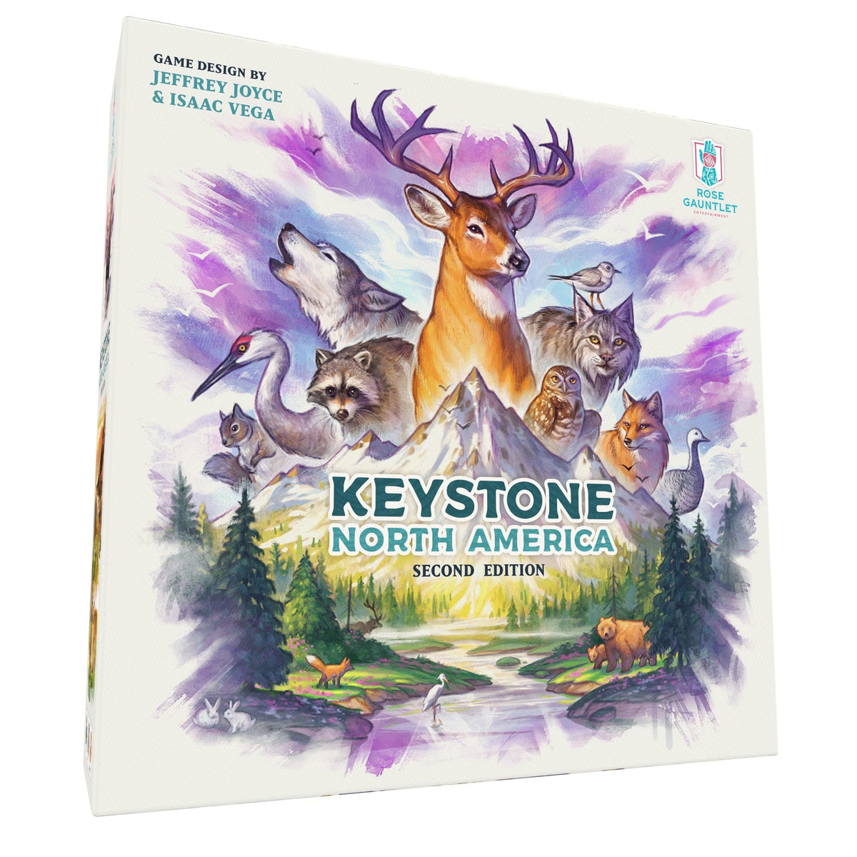 Rose Gauntlet Keystone: North America, Ages 10+, 1-2 Players
