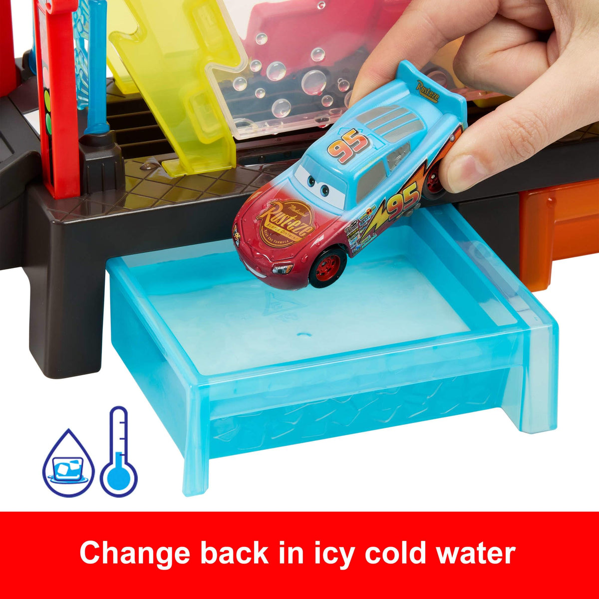 Mattel Disney and Pixar Cars Color Changers Car Wash Playset