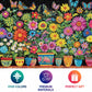 Cross & Glory | 1000 Piece Jigsaw Puzzles for Adults | Floral Fantasia