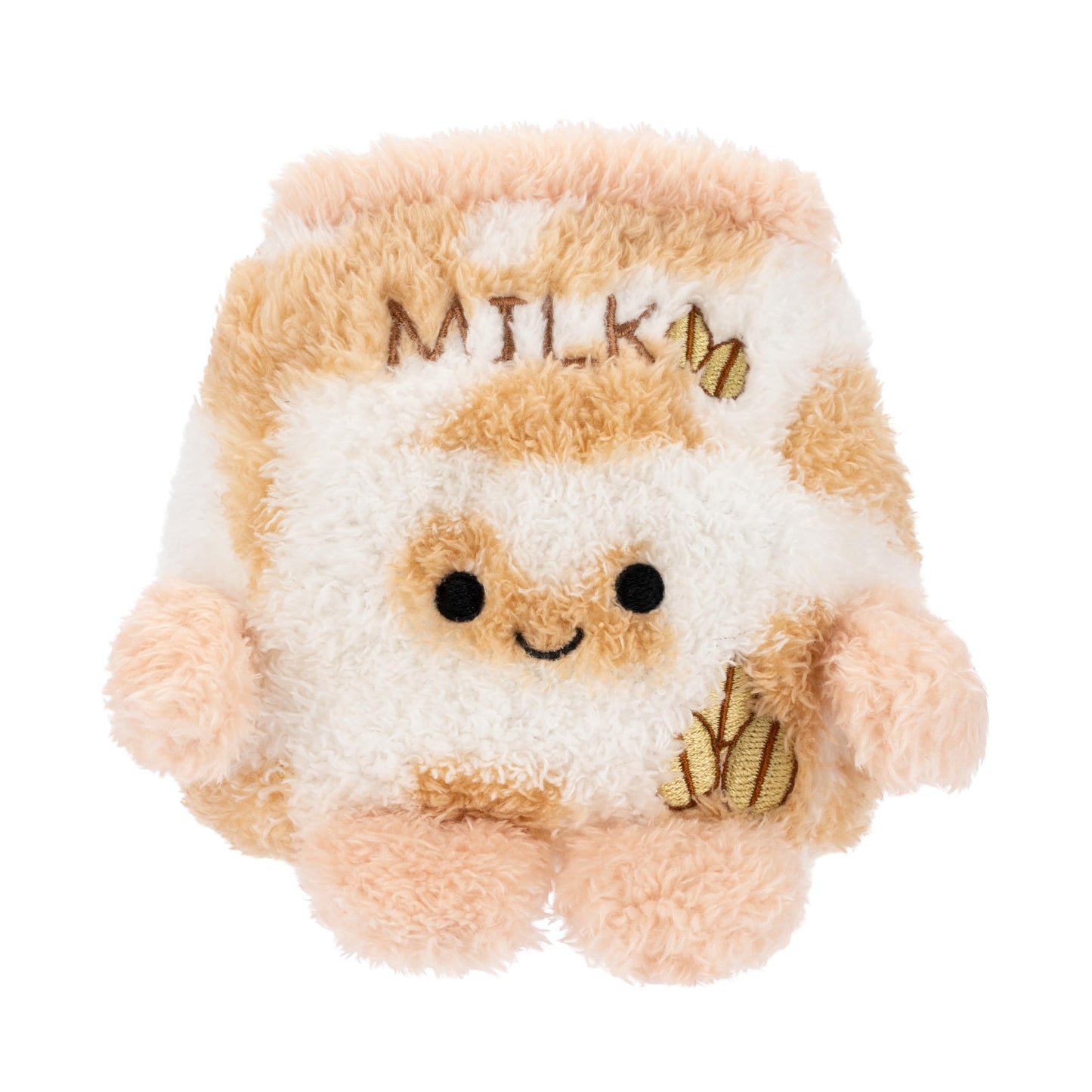 BumBumz 4.5-inch MooBumz Plush 5-Pack - Palmer Peach Milk, Charlotte Cereal Milk, Oakley Oat Milk, Maximus Milk Milk, and Sylvia Sakura Milk - from