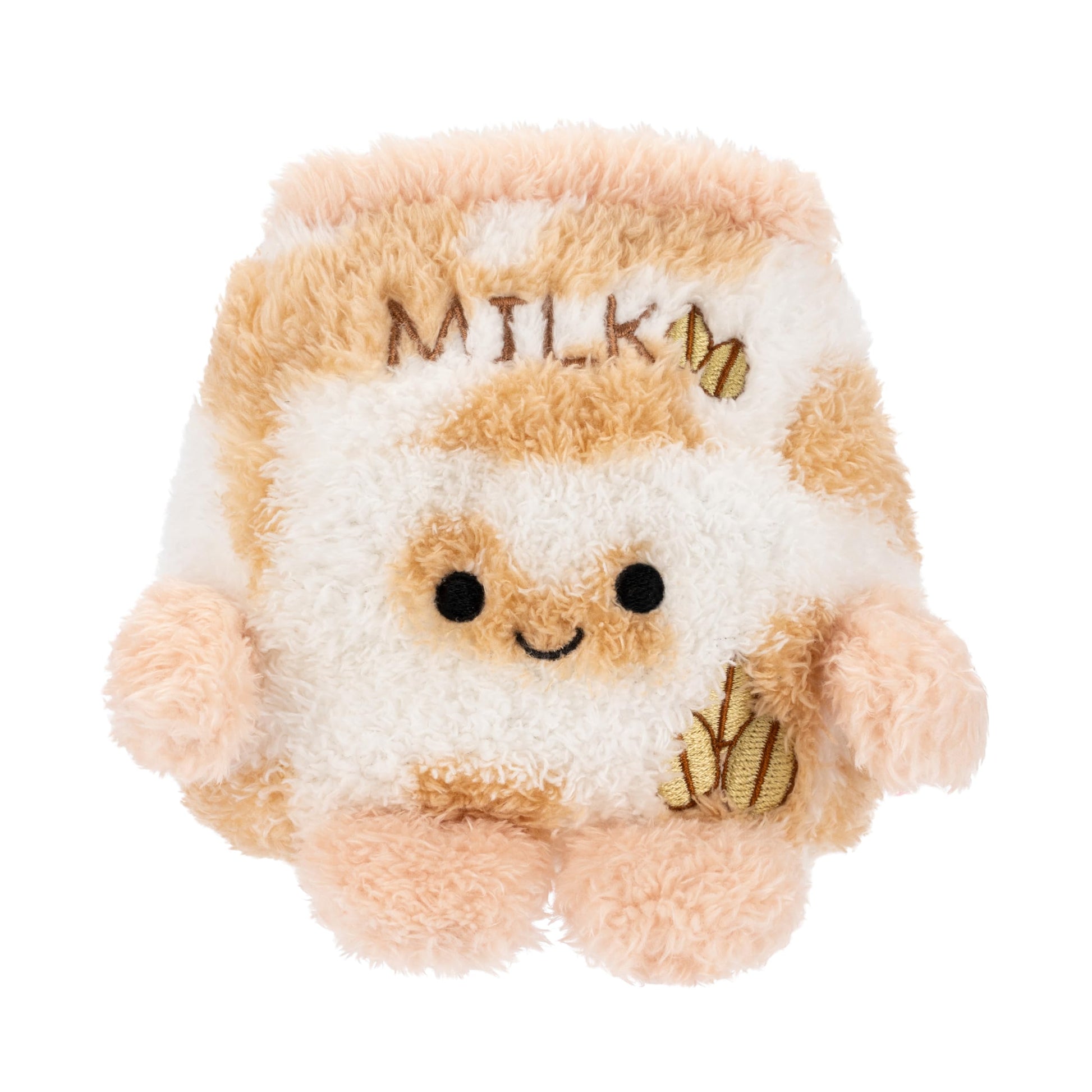 BumBumz 4.5-inch MooBumz Plush 5-Pack - Palmer Peach Milk, Charlotte Cereal Milk, Oakley Oat Milk, Maximus Milk Milk, and Sylvia Sakura Milk - from