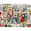 Bits and Pieces - 500 Piece Jigsaw Puzzle for Adults - Christmas Greetings Jigsaw Puzzles by Artist Barbara Behr, Completed Puzzle Size: 18" x 24"