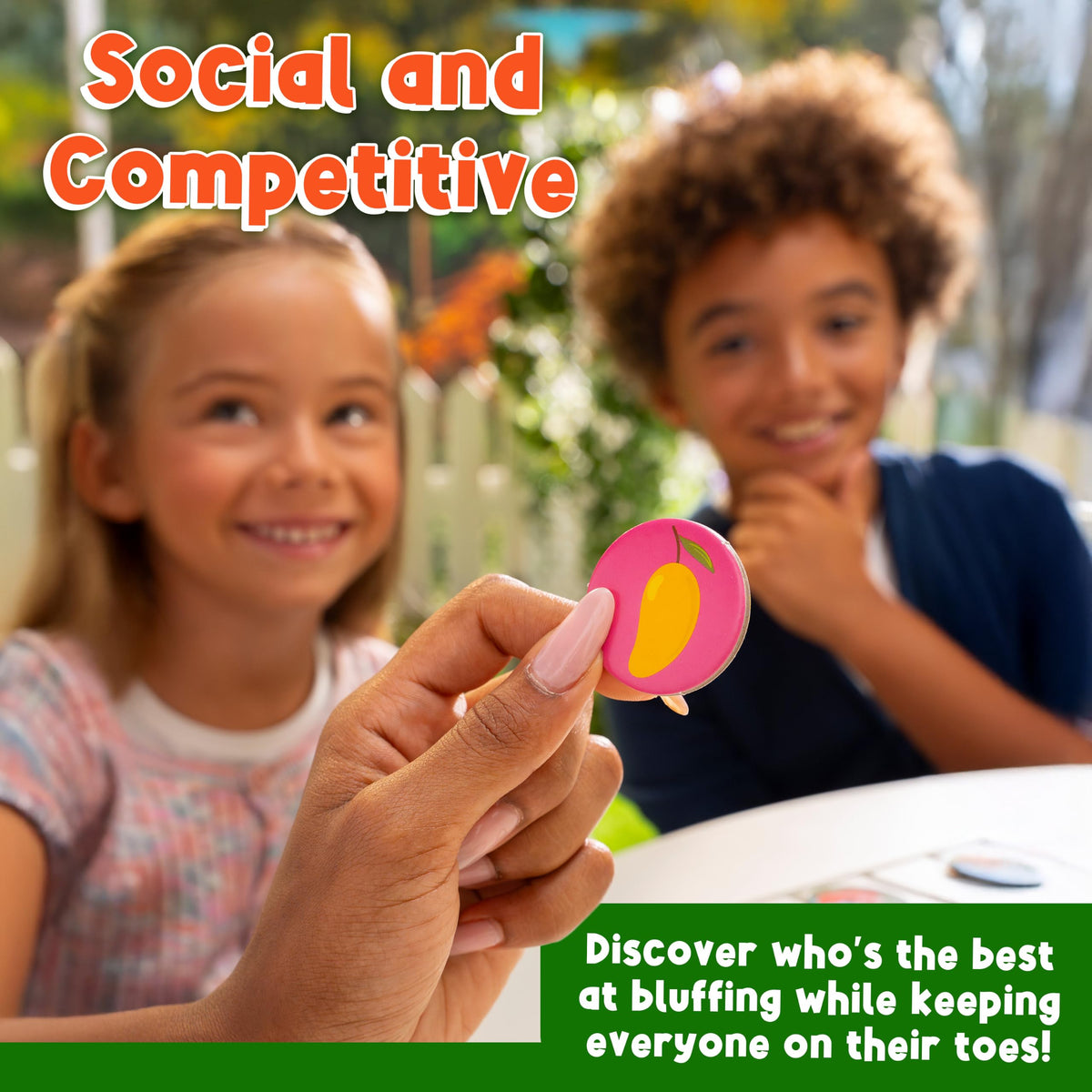 Who Took My Nuts? Family Bluffing Game, Fast-Paced Strategy Game, Ages 6+