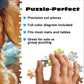 Ceaco - Puppy Players - 500 Large Piece Jigsaw Puzzle for Adults