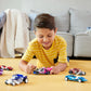 Hot Wheels Pull-Back Speeders Set of 2 Toy Cars in 1:43 Scale, Pull Cars Backward & Release, High-Performance, Collectible, with Rolomatic Engine or