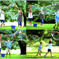 BUBBLETHING Big Bubbles Wand & Book - Blow Soap Bubbles 20-Feet-Long & More