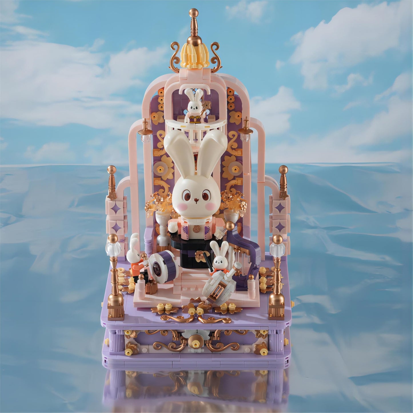 Yushinv Music Hall Building Set 1547pcs with Gift Box?Architecture Building Set Toy, Gift for Adults and Kids (Music Hall)