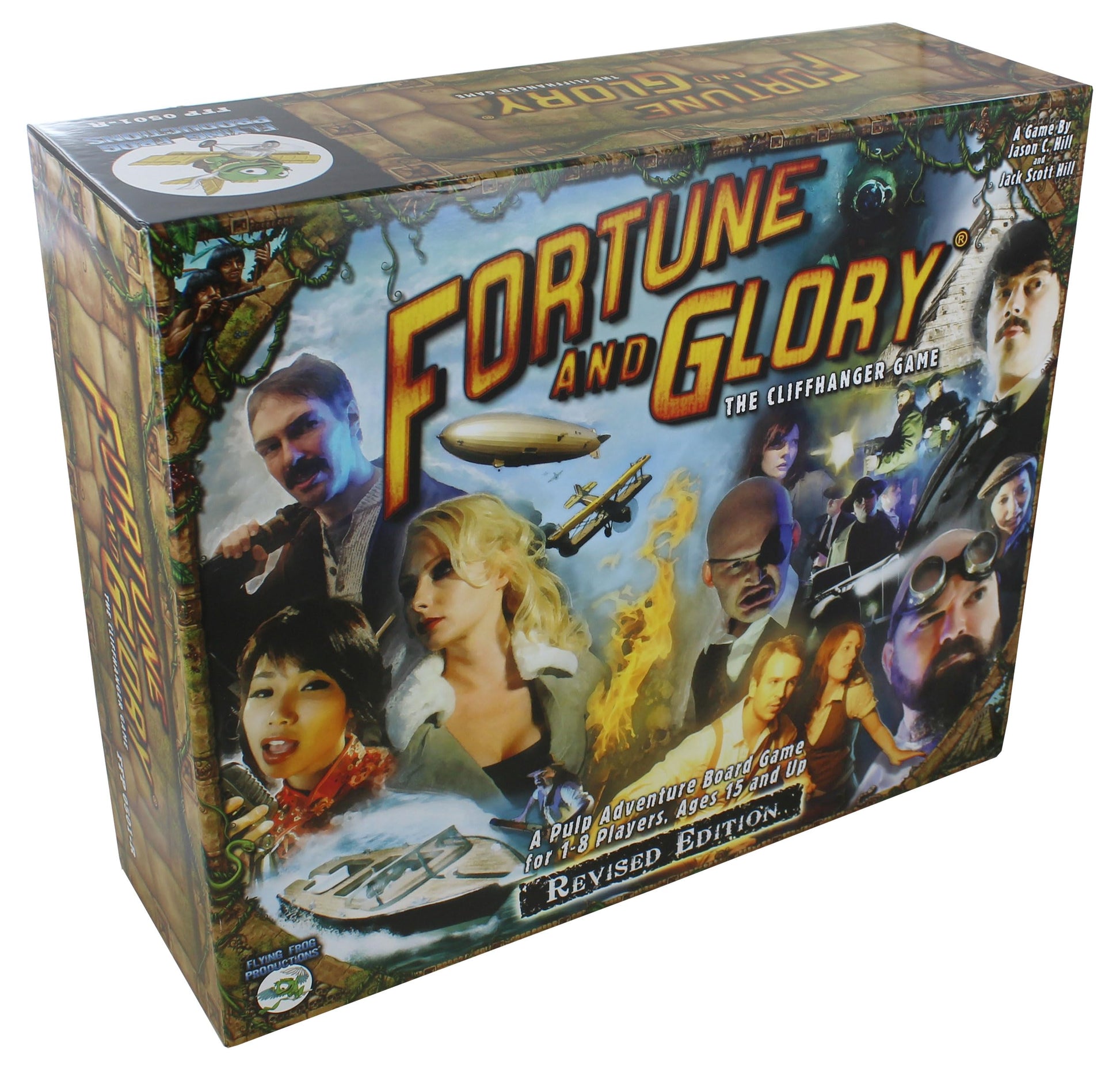 Flying Frog Productions Fortune and Glory: The Cliffhanger Game (Revised Edition)
