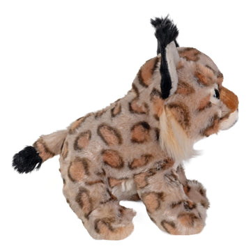 Wild Republic Bobcat Plush, Stuffed Animal, Plush Toy, Gifts for Kids, Cuddlekins, 8 Inches,Multi
