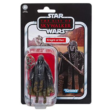 STAR WARS The Vintage Collection The Rise of Skywalker Knight of Ren (Long Axe) Toy, 3.75" Scale Figure, Kids Ages 4 & Up