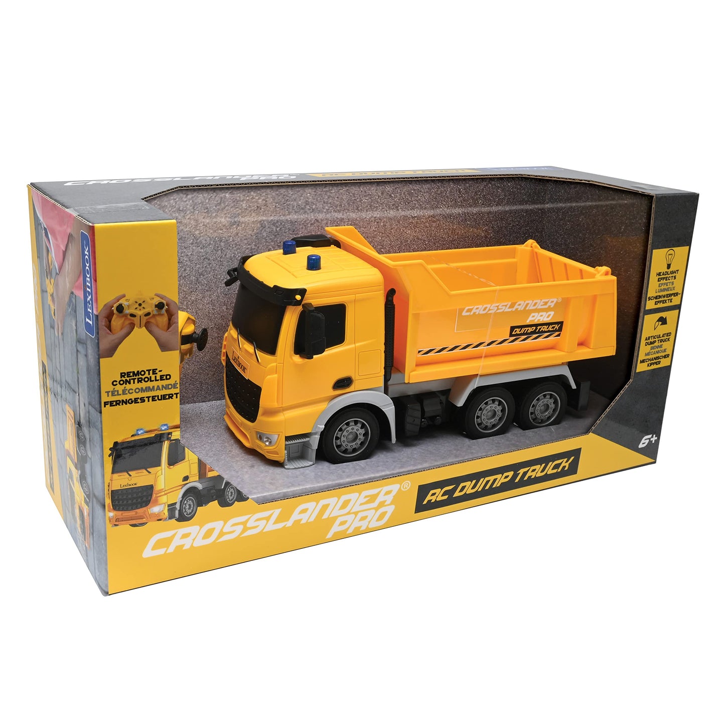 LEXiBOOK, Crosslander RC Dump Truck, RCP10