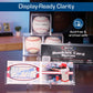BCW Booklet Card Sleeves - 50 Pack | Crystal Clear Polypropylene Sleeves for Ultimate Preservation and Display | 7 3/8 x 2 5/8 Inches | Acid-Free