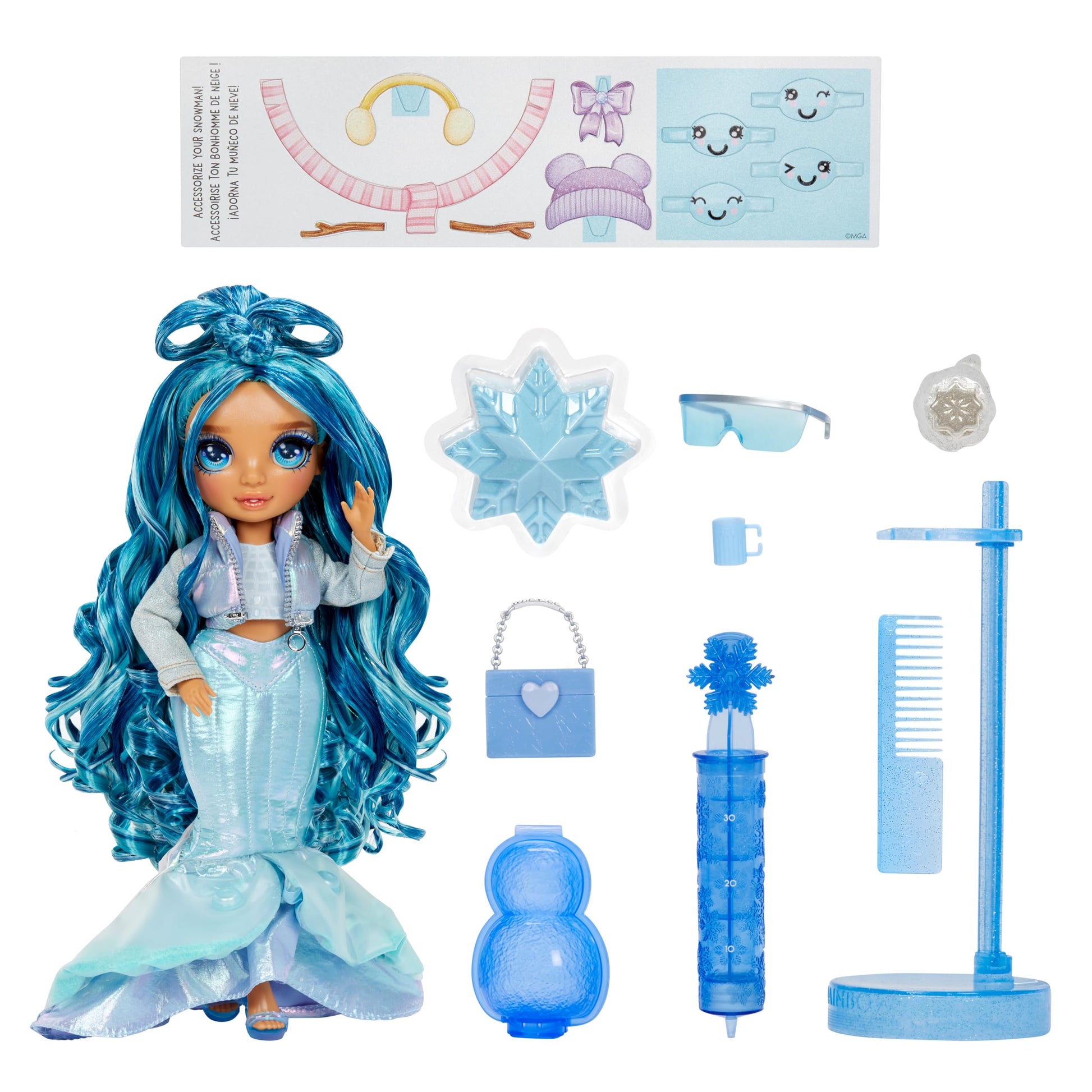 RAINBOW HIGH Winter Wonderland Doll- Blue