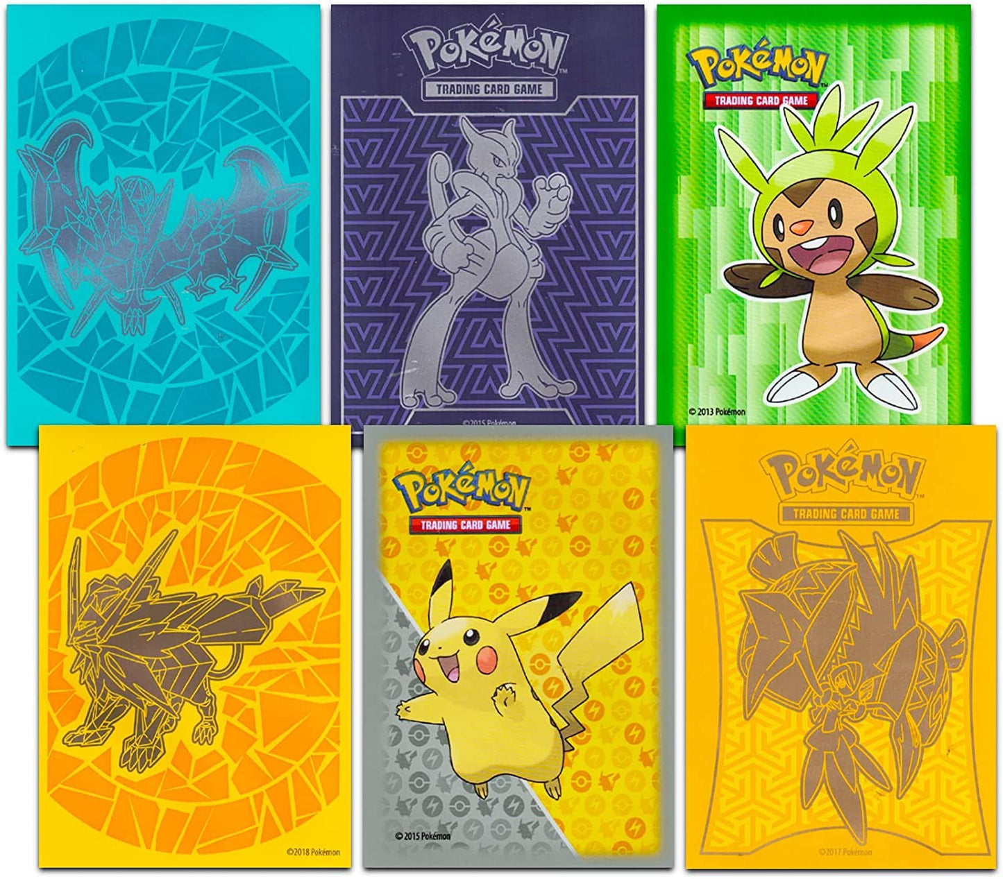 Pokemon Sleeves for Cards with Designs Bulk Bundle