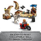 LEGO 76945 Jurassic World Atrociraptor: Motorcycle Chase, Set of 3 Dinosaur Figures and Toy Motorcycle for Children from 6 Years