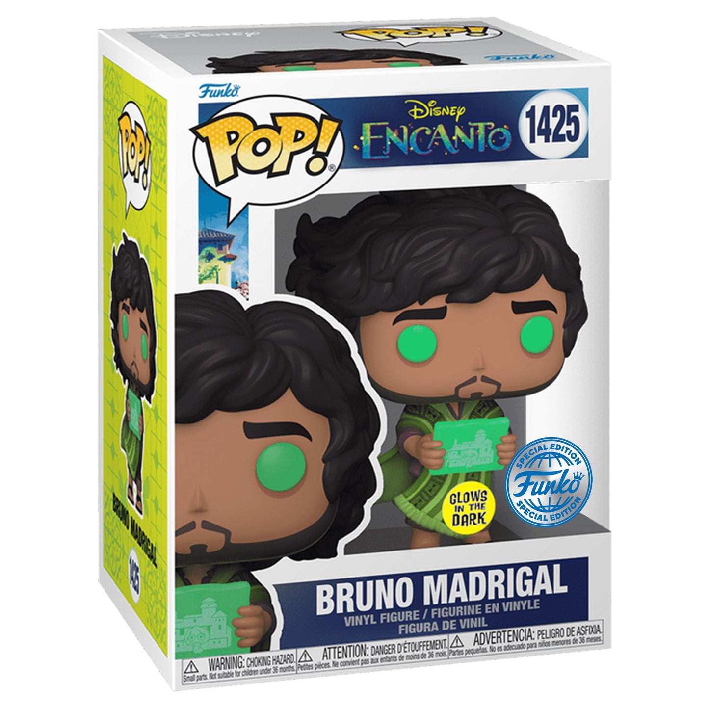 Funko Encanto POP! Disney Bruno Madrigal Exclusive Vinyl Figure #1425 [Glow-in-the-Dark]