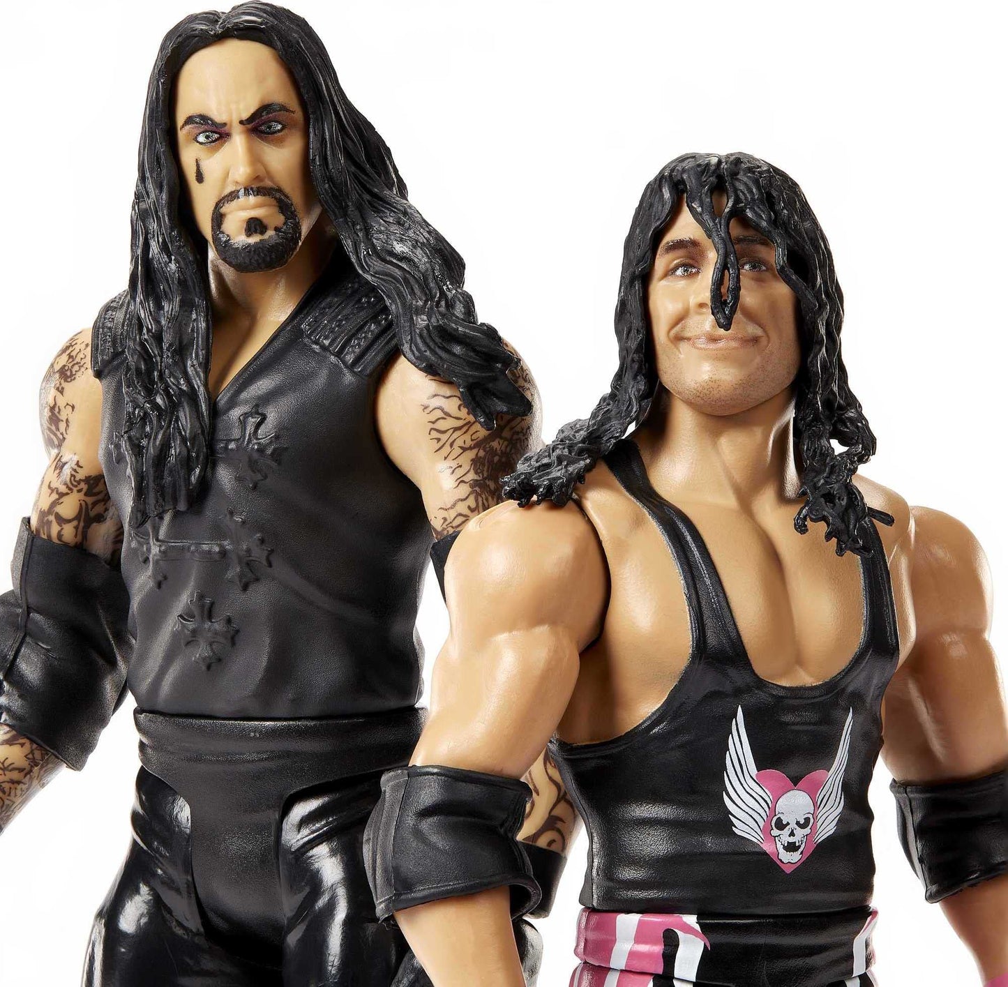 Mattel WWE Bret “Hit Man” Hart vs Undertaker Championship Showdown 2-Pack 6-inch Action Figures Friday Night Smackdown Battle Pack for Ages 6 Years