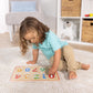 Melissa & Doug Lift & See Numbers Wooden Peg Puzzle - 10 Pieces Number Puzzles for Toddlers and Kids Ages 1+ - FSC-Certified Materials