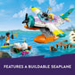 LEGO Friends Sea Rescue Plane 41752 Building Toy, Creative Fun for Girls and Boys Ages 6+, Includes 2 Mini-Dolls and a White Whale Plus Lots of