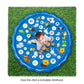 Splash pad for Kids, Arfbear 67" Kiddie Pool Splash Pads for Toddlers 3-16 Summer Outdoor Water Spray Play Mat Wading Pool Inflatable Baby Kids Water