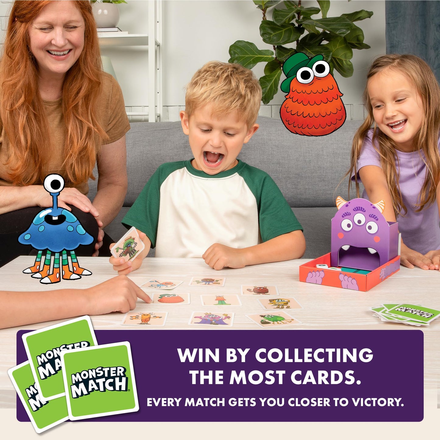 Exploding Kittens Monster Match - Matching Dice Game for Kids Ages 4+- 2-6 Players - Fun Family Game Night-Creative Kids Game